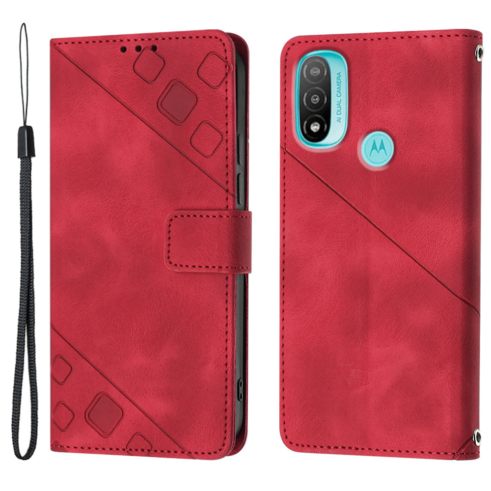 PT005 YB Imprinting Series-6 For Motorola Moto E20 E30 E40 Wallet Stand Cover Skin Touch PU Leather Phone Case PT005 YB Imprinting Series-6 For Motorola Moto E20 E30 E40 Wallet Stand Cover Skin Touch PU Leather Phone Case
